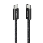 Zolo كيبل USB-C إلى USB-C من أنكر بقدرة 240 واط  (1.8 متر) | أسود