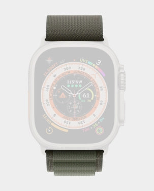 Apple Watch 49mm Green Alpine Loop S | MQE23