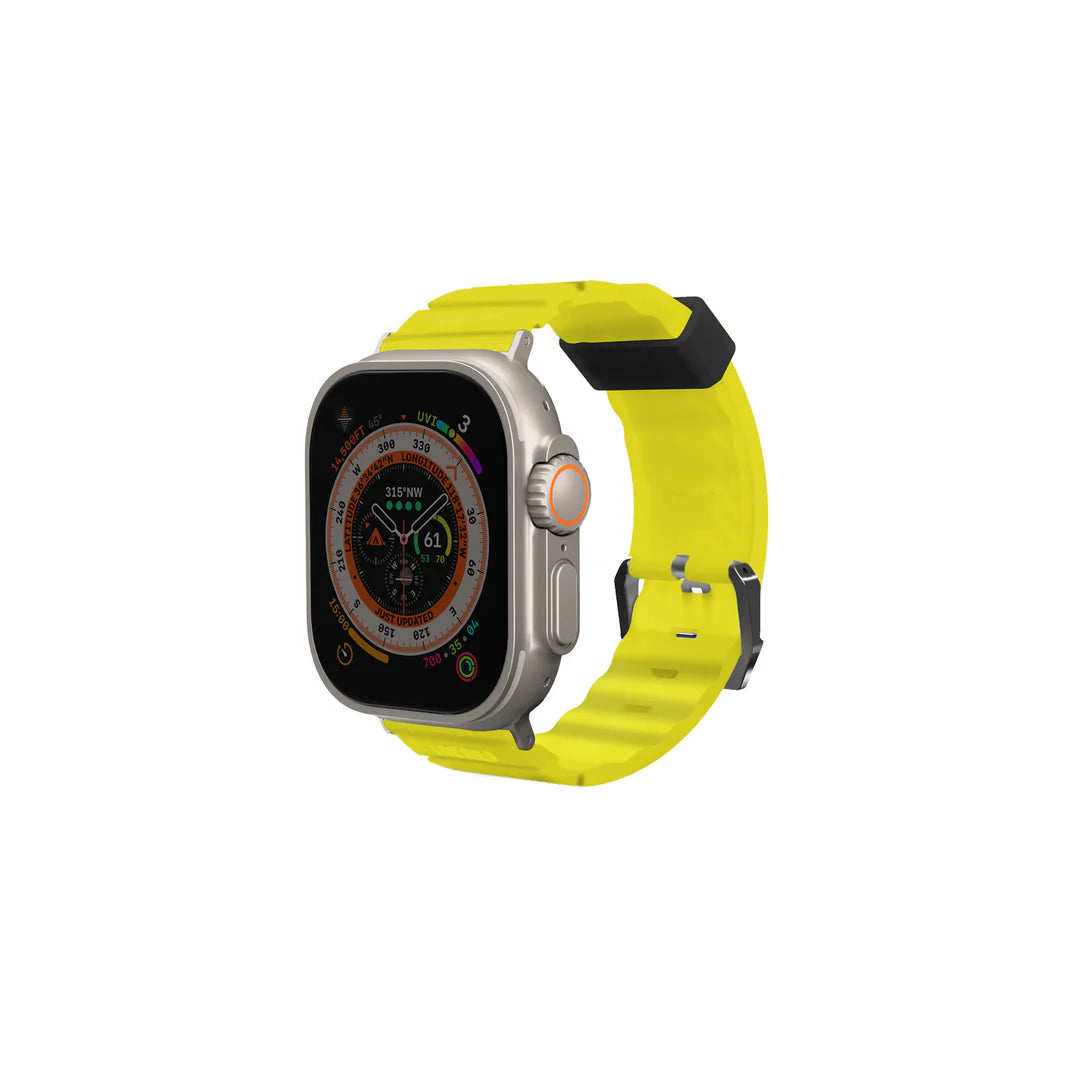 SkinArma Shokku Watch Strap for Apple Watch Ultra 49/45/44mm Yellow