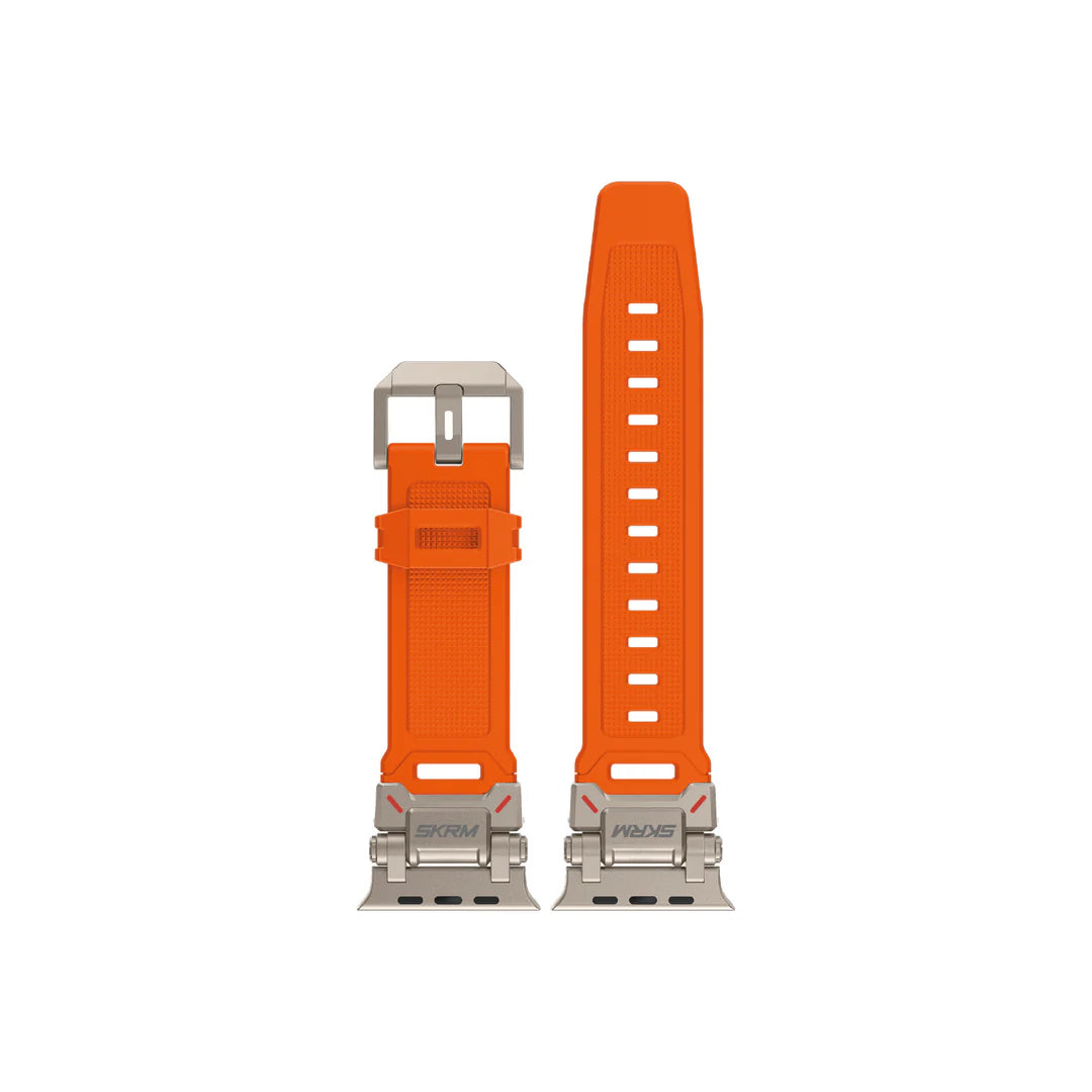 SkinArma Titon Watch Strap for Apple Watch 49/45/44mm - Orange