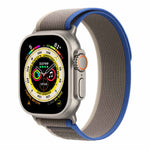 Apple Watch 49mm Trail Loop S/M | Blue/ Gray