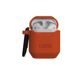 كڤر حماية سيليكون من UAG لسماعات AirPods (الجيل الأول، 2016 والجيل الثاني، 2019) | برتقالي