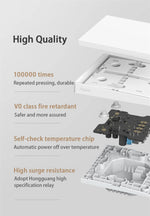 Aqara Wall Switch D1 Nutral Double Rocker | QBKG24LM