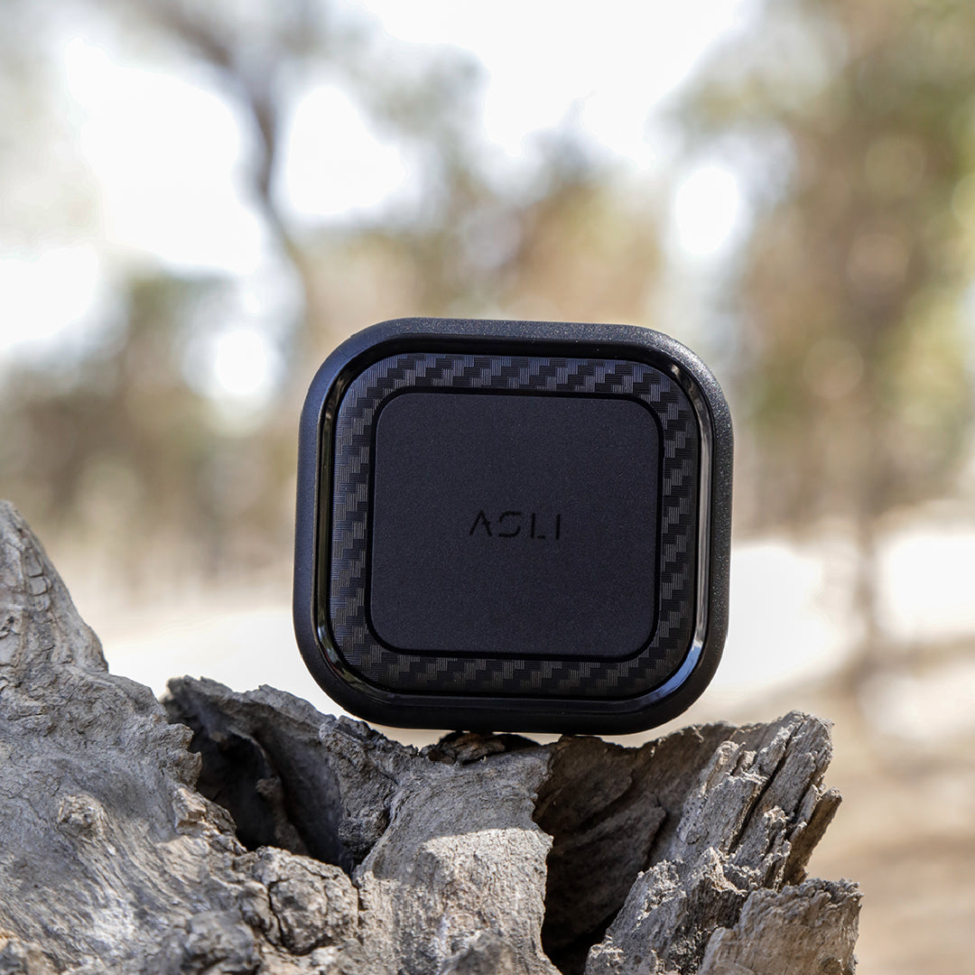  شاحن Asli Primevolt GaN بقدرة 35 واط – منفذ USB-C ومنفذ USB-A 
