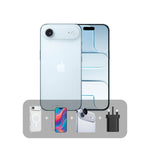  أبل آيفون آير  – سعة 512GB - شاشة 6.5 بوصة - يدعم شريحتي eSIM (نسخة الشرق الأوسط) + عرض الباندل | أزرق