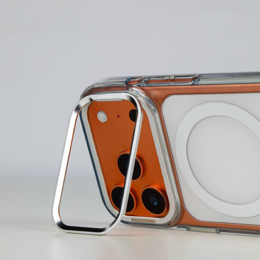 LZEL Hybrid Camera Frame Stand Case With Magsafe For IPhone  17 Pro