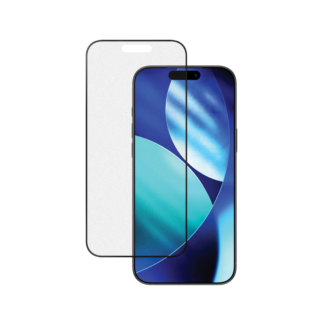 Lzel Crystalvue Series 9h Full Cover Matte Pempered Glass For iPhone 16 Pro Max / 17 Pro Max | Clear