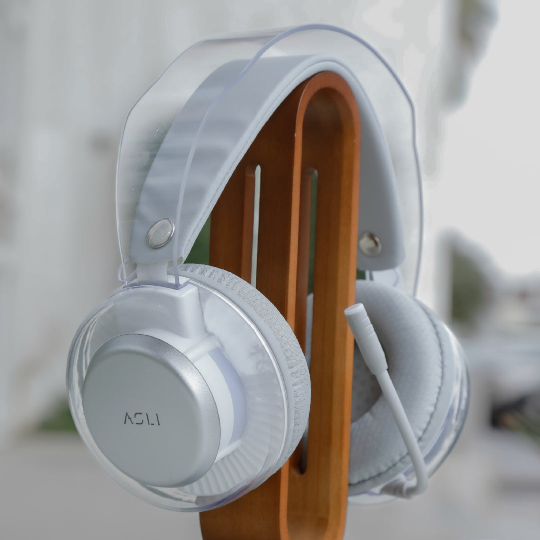 سماعة رأس سلكية Over-Ear Asli Global EvoPlay G1 Ultimate Sound | رمادي