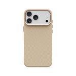 LZEL Magcarbon 3Dgrip Case For Iphone 17 Pro Max | Beige