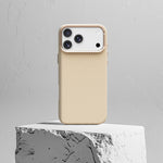 LZEL Magcarbon 3Dgrip Case For Iphone 17 Pro Max | Beige