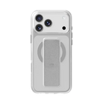 LZEL MagClear LeatherGrip Case for iPhone 17 Pro Max