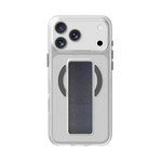 LZEL MagClear LeatherGrip Case for iPhone 17 Pro