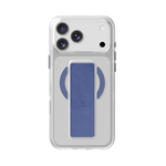 LZEL MagClear LeatherGrip Case for iPhone 17 Pro Max