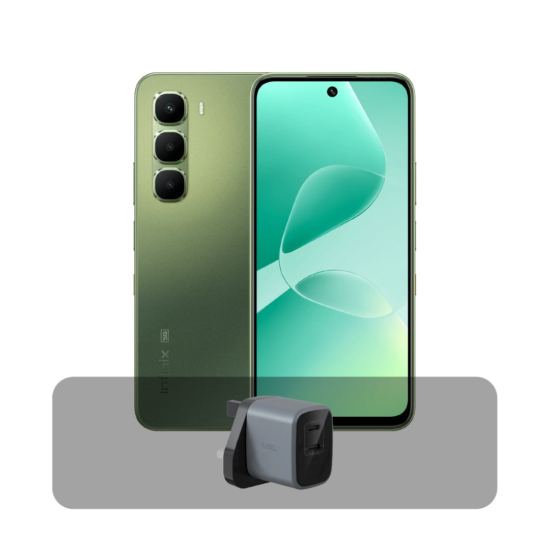 Infinix Hot 60 5G - 6GB RAM - 128GB Storage + Bundle Offer | Tundra Green