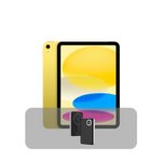 جهاز iPad الجيل الحادي عشر – شريحة A16، سعة 256 جيجابايت، واي فاي، شاشة 11 بوصة + عرض الباندل | أصفر