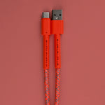 LZEL USB-A to USB-C 2.0 Braided Cable 2m – 3A, 15W, 480Mbps