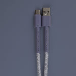 LZEL USB-A to USB-C 2.0 Braided Cable 2m – 3A, 15W, 480Mbps