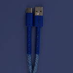 LZEL USB-A to USB-C 2.0 Braided Cable 2m – 3A, 15W, 480Mbps