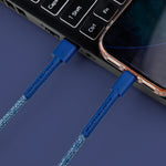 LZEL USB-A to USB-C 2.0 Braided Cable 2m – 3A, 15W, 480Mbps