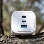 Asli  Global Maxcharge 65 Gan 3-Port Usb-A & Dual Usb-C Fast Charger