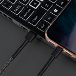 LZEL USB-A to USB-C 2.0 Braided Cable 2m – 3A, 15W, 480Mbps