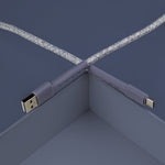 LZEL USB-A to USB-C 2.0 Braided Cable 2m – 3A, 15W, 480Mbps