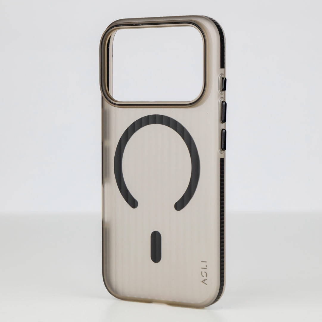 ASLI Corrugatedmag Wave Refined Magsafe Case With Enhanced Camera Protection Case For iPhone 17 Pro Max