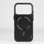 ASLI Corrugared Ridge Premium Metalic Case With Enhanced Camera Protection Case For iPhone 17 Pro Max