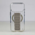 LZEL Clearmag Kickstand Clear Strap Magsafe With Enhanced Edge Protection Case For iPhone 17 Pro Max