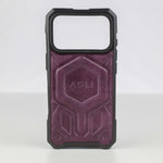 ASLI Leather Hybrid Premium Leather Case With Drop Protection And Heat Dissipation Case For 17 Pro