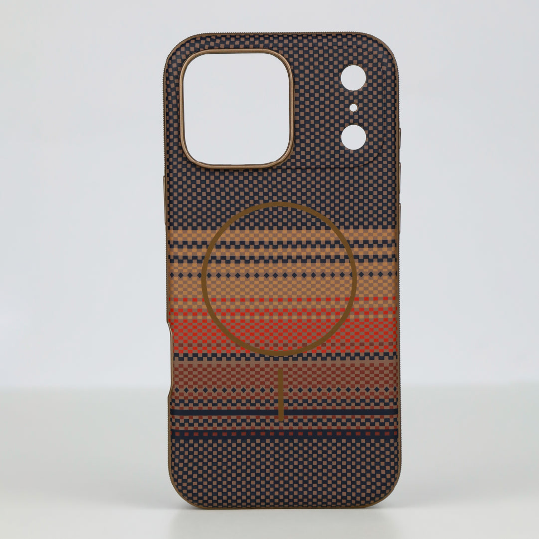 LZEL MagCarbon Splice Case for iPhone 17 Pro