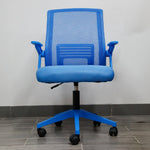 Bull Ergonomic Office Chair – 280mm Nylon Base, Class 2 Gas Lift | Blue