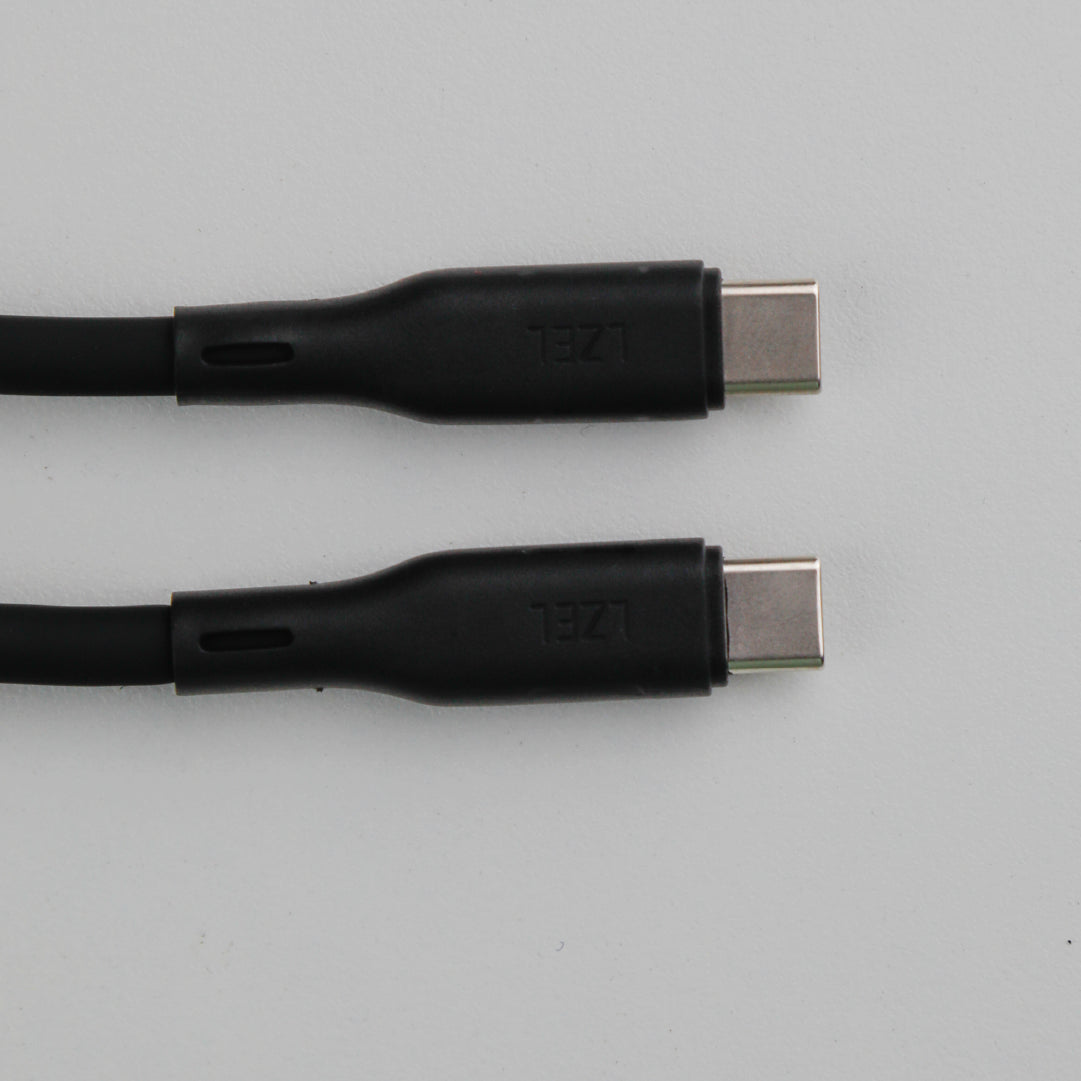 LZEL Celeris Silox CXL Soft Silicone USB-C to USB-C Cable, 480Mbps, 240W Max, 2m
