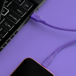 LZEL Celeris Silox CXL Soft Silicone USB-A to USB-C Cable, 480Mbps, 15W Max, 2m