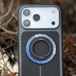 LZEL Magsfe 360 Kickstand Ring For iPhone | Blue & White