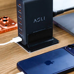 Asli Global Turboxis Series 235W Gan-7-Port Fast Charging Station With Power Delivery & PPS