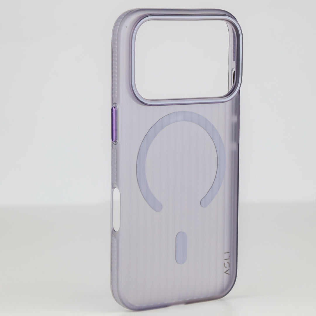 ASLI Corrugatedmag Wave Refined Magsafe Case With Enhanced Camera Protection Case For iPhone 17 Pro Max