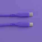 LZEL Celeris Silox CXL Soft Silicone USB-C to USB-C Cable, 480Mbps, 240W Max, 2m