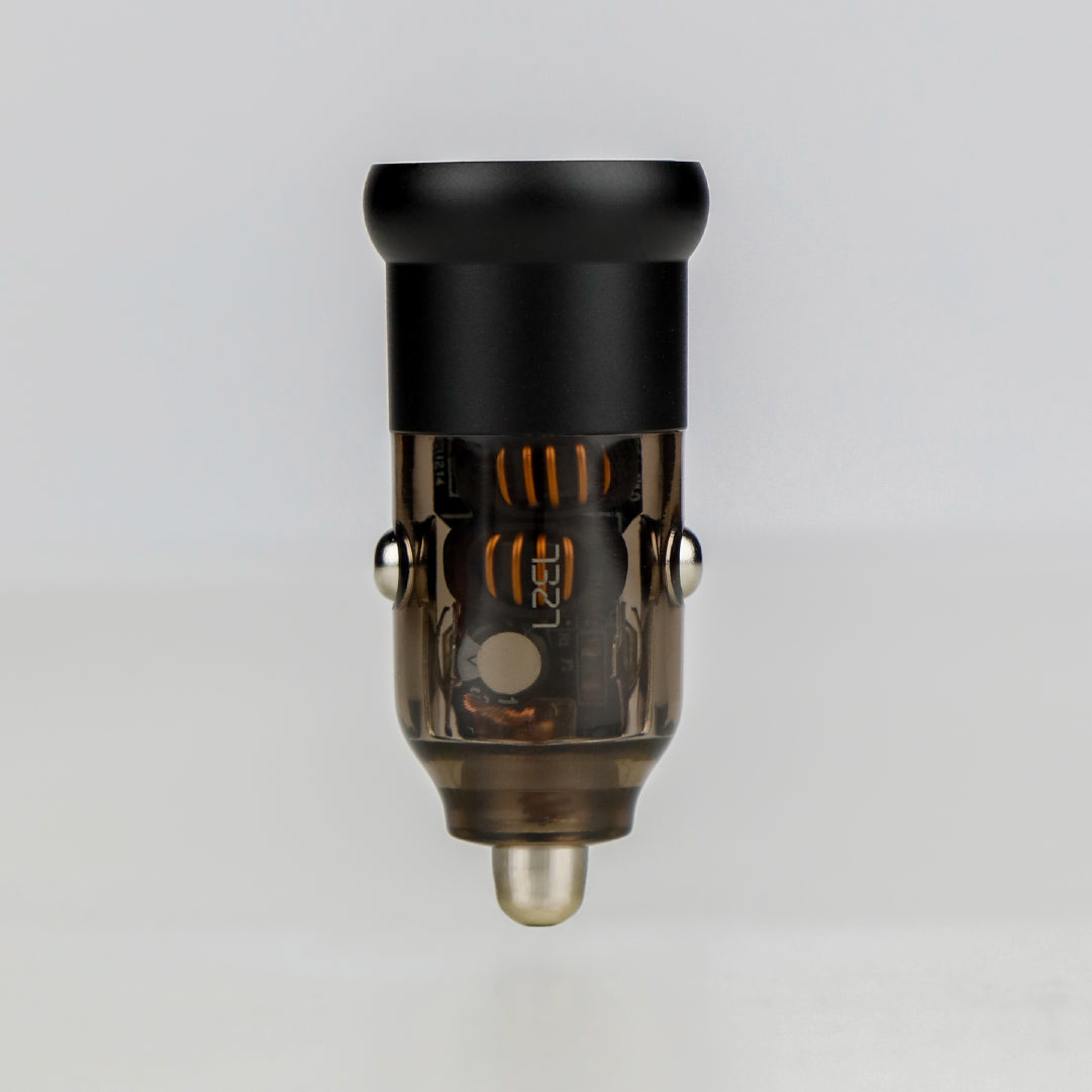 LZEL PulseCharge One 48W Dual-Port Car Charger – USB-C PD & PPS + USB-A