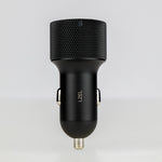 LZEL PulseCharge Max 80W 3-Port Car Charger – Dual USB-C PD & USB-A QC