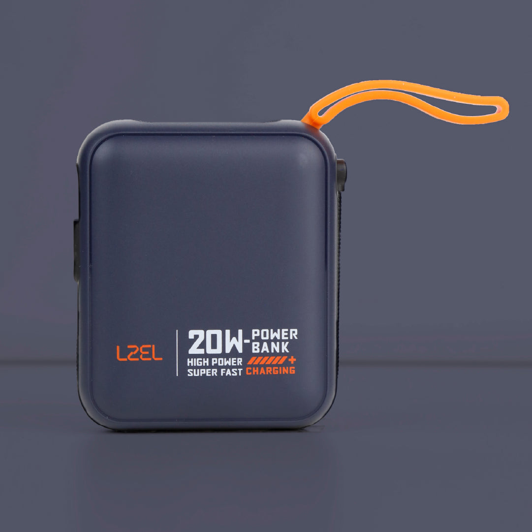 بطارية متنقلة ZenoFlex Charge Mini من ليزل بسعة 10000 مللي أمبير بتقنية الشحن السريع PD 