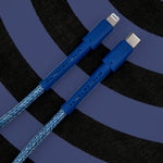 كيبل LZEL MFi USB-C إلى Lightning – 2 متر | شحن سريع PD 60 واط، نقل بيانات 480Mbps، مقاوم للانحناء 150,000+، غلاف TPE مضفر متين