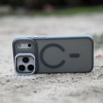 LZEL Magcamstand Soft Oil-coating Case With Adjutable Camera Stand Case For IPhone  17 Pro Max