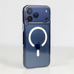 LZEL Magclear Stripe Case for iPhone 17 Pro | Clear
