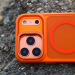 LZEL Magcamstand Soft Oil-coating Case With Adjutable Camera Stand Case For IPhone  17 Pro Max