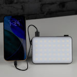 LZEL Luminova Surg10 كشاف LED ثلاثي الوضع + باور بنك، 100–800 لومن، قابل لإعادة الشحن USB-C 
