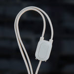 باور بانك LZEL Ampflow10 Mini – سعة 10000 مللي أمبير | شحن سريع 22.5 واط | كابلات مدمجة Type-C و Lightning | شحن لاسلكي