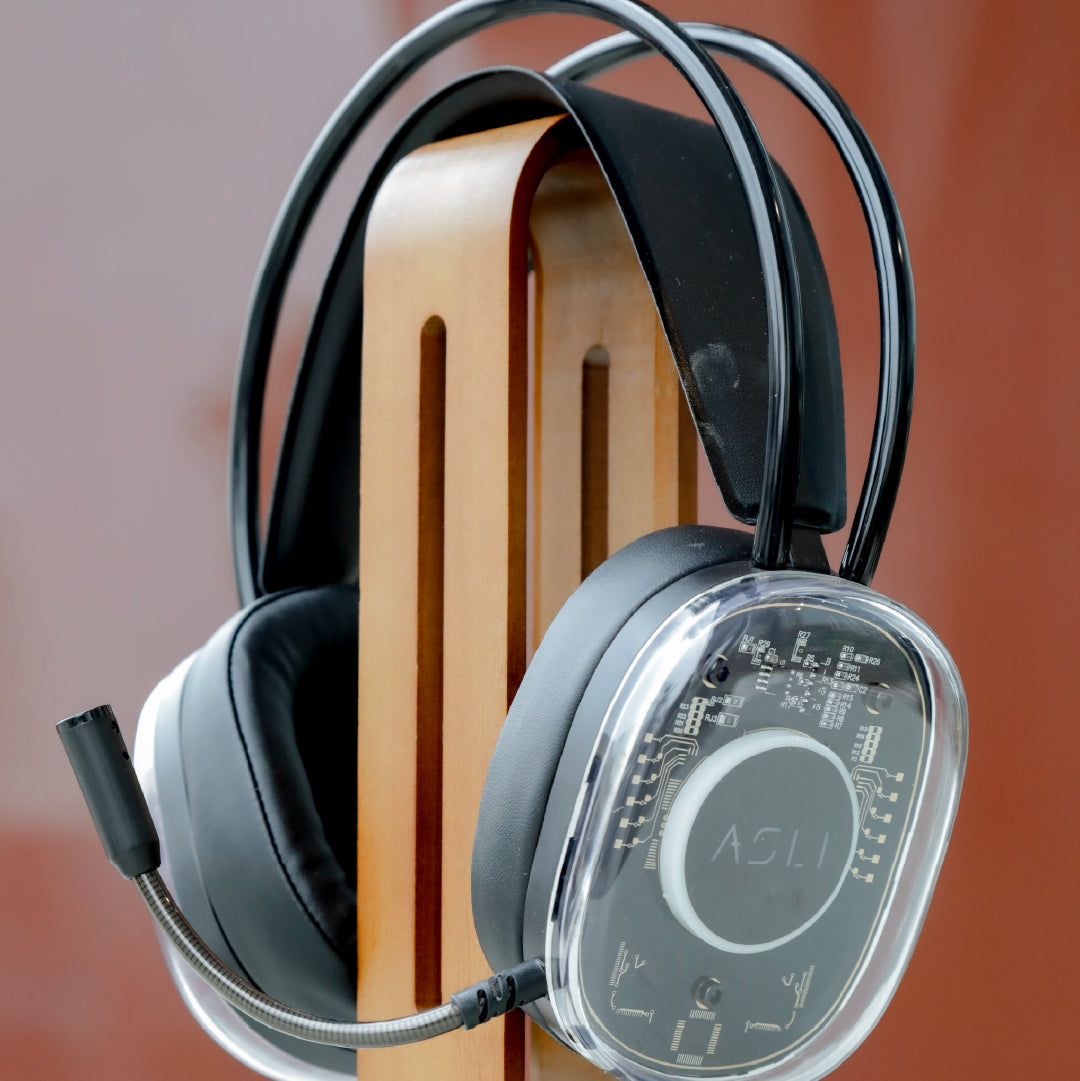 Asli Global EvoStrike G3 Over-Ear Wired Headphone | Black