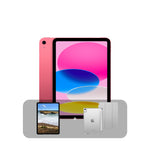 أبل آيباد A16 الجيل الحادي عشر بسعة 128 جيجابايت / 11 بوصة - WiFi + عرض الباندل | وردي