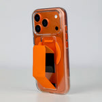 LZEL MagClear LeatherGrip Case for iPhone 17 Pro
